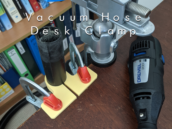 Vacuum Hose Desk Clamp for Dust Extraction