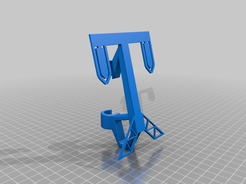 Boom / Microphone stand music or lyric sheet holder by SteveW91