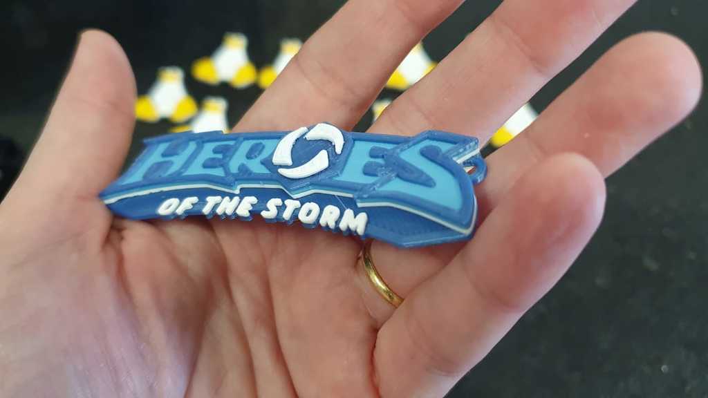 HOTS Heroes of the Storm Keychain
