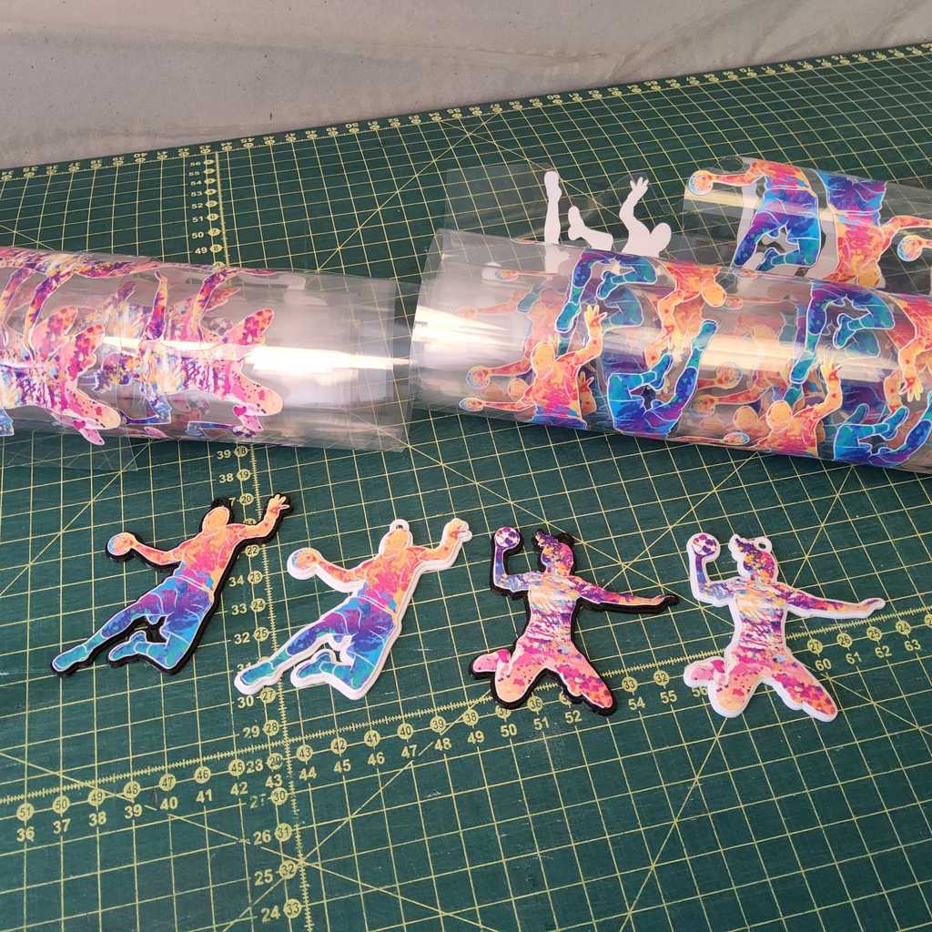 Handball Keychains - Men and Women (for DTF UV stickers)