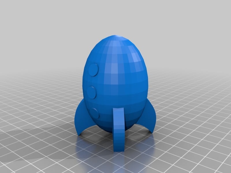 RocketChat rockets 3D