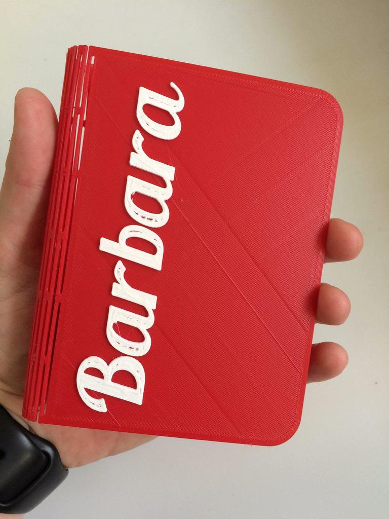 Folding 3D printed Booklet — miniatura 5