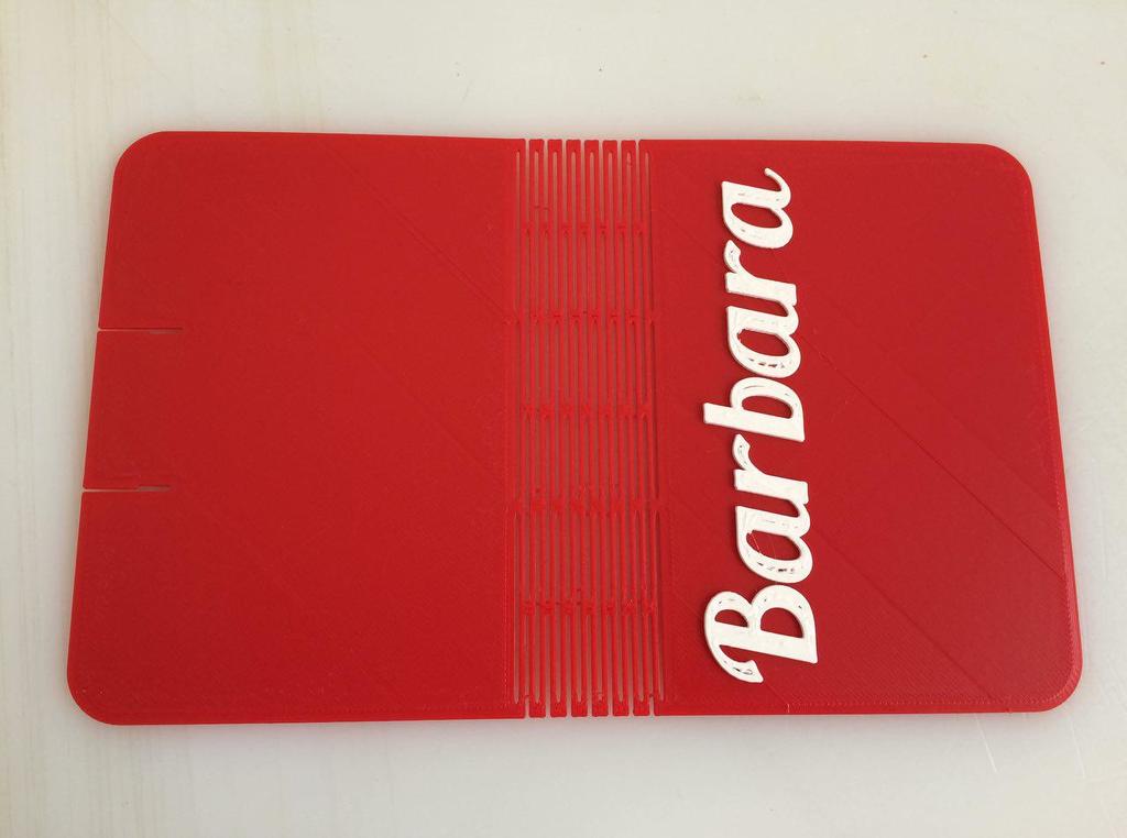 Folding 3D printed Booklet — miniatura 11