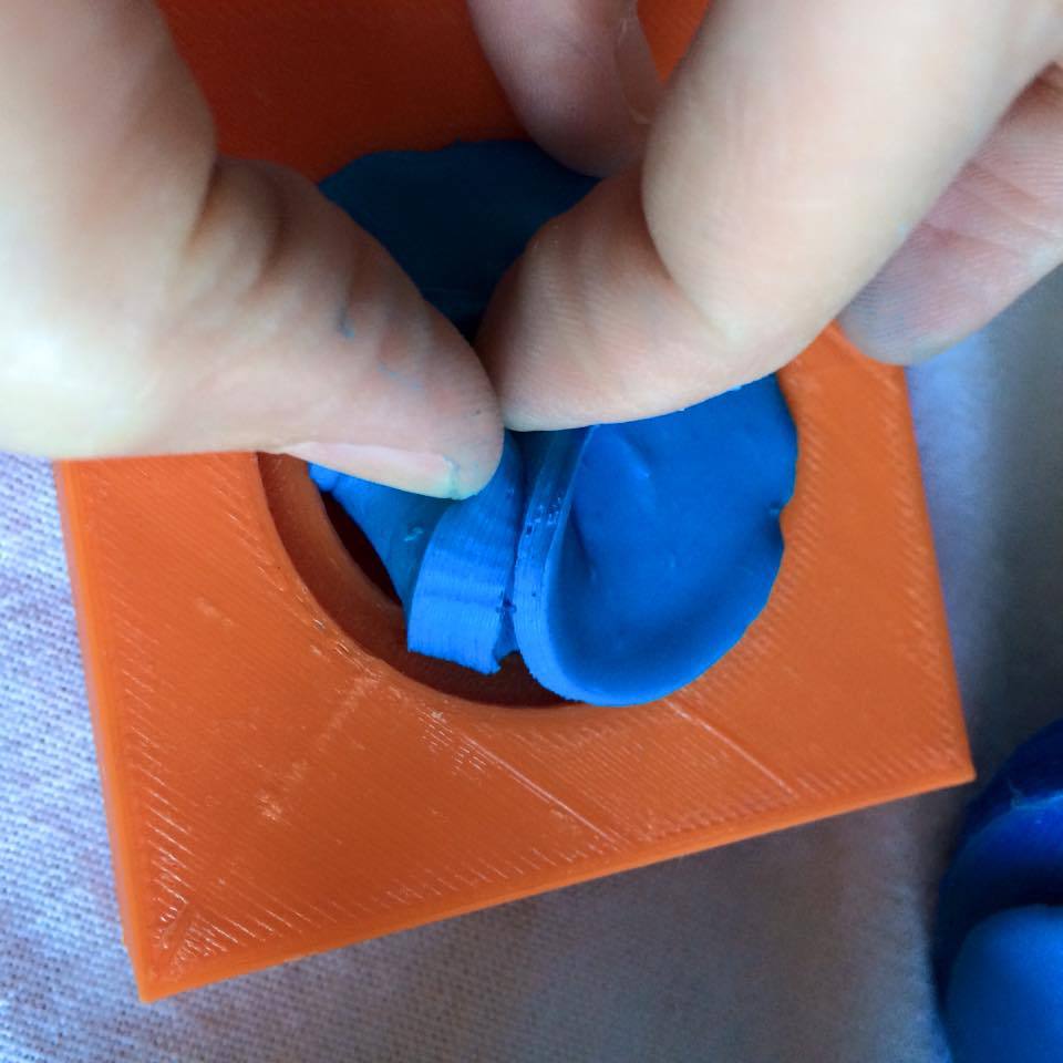 Mold for Silicone port (lid) - 30mm gap tampion - Molde para tampa de silicone