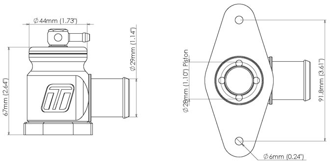 Subaru Blow Off Valve Flange Gasket