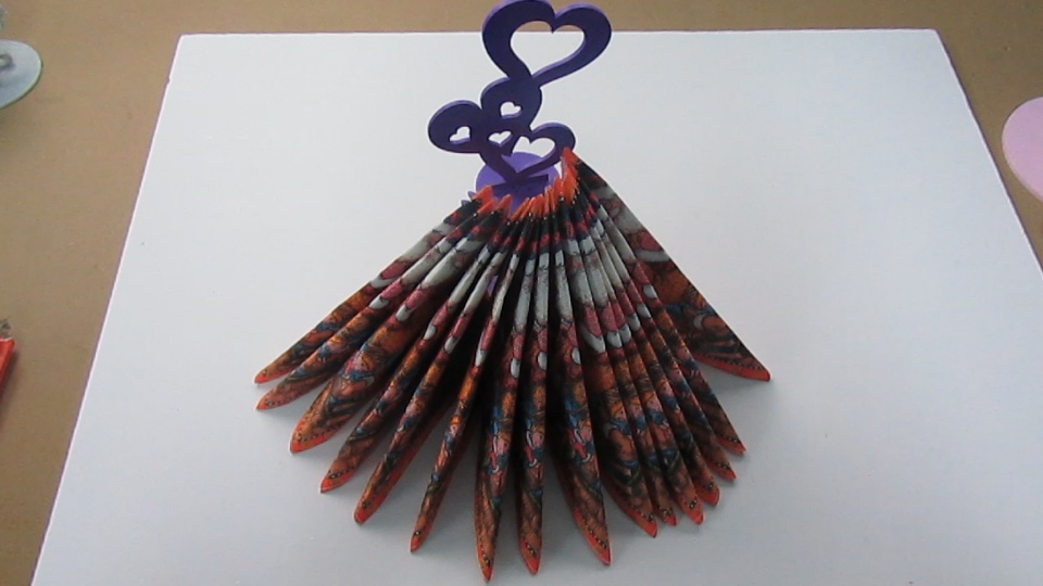 heart napkin holder