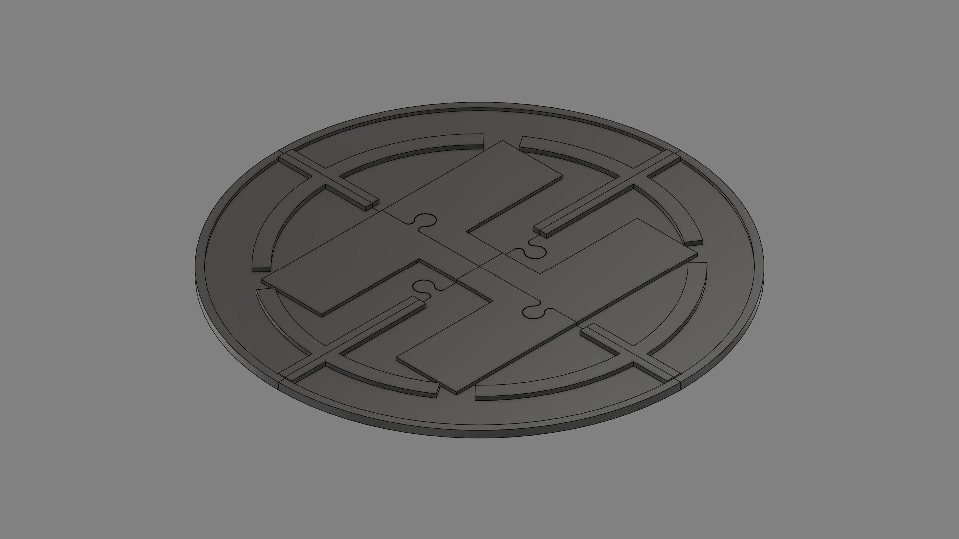 DJI Mini landing pad by JonW Download free STL model