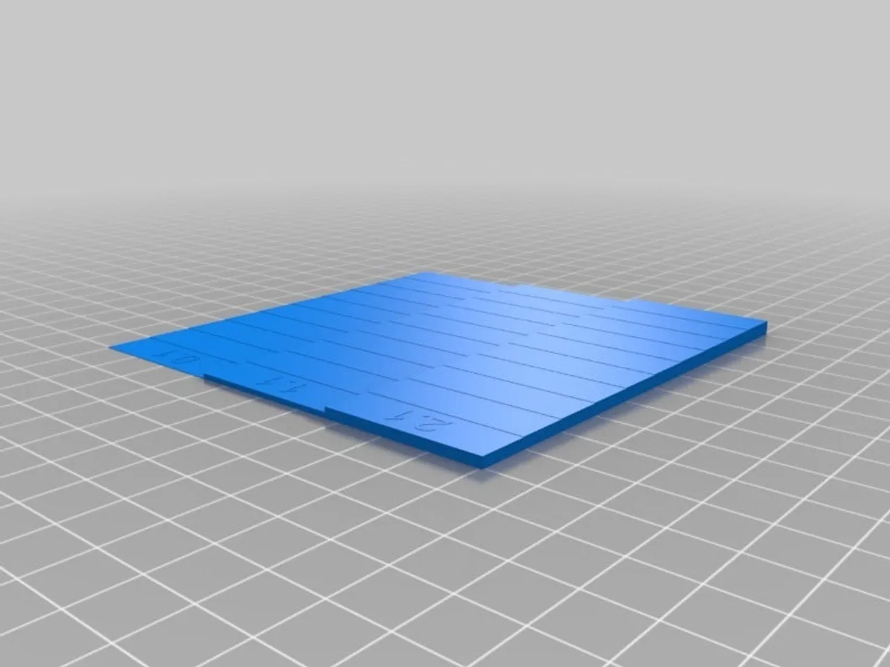 Lithophane Gradient Test (Brightness Test) by MotoRider42HC | Download ...