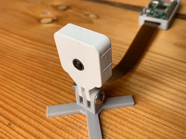 Snap fit case/box for Raspberry Pi Camera Module v2