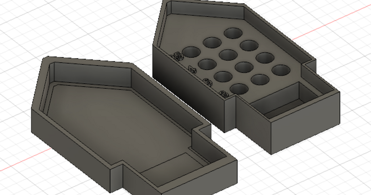 nozzleshaped nozzle box/holder by michalvrana Download free STL