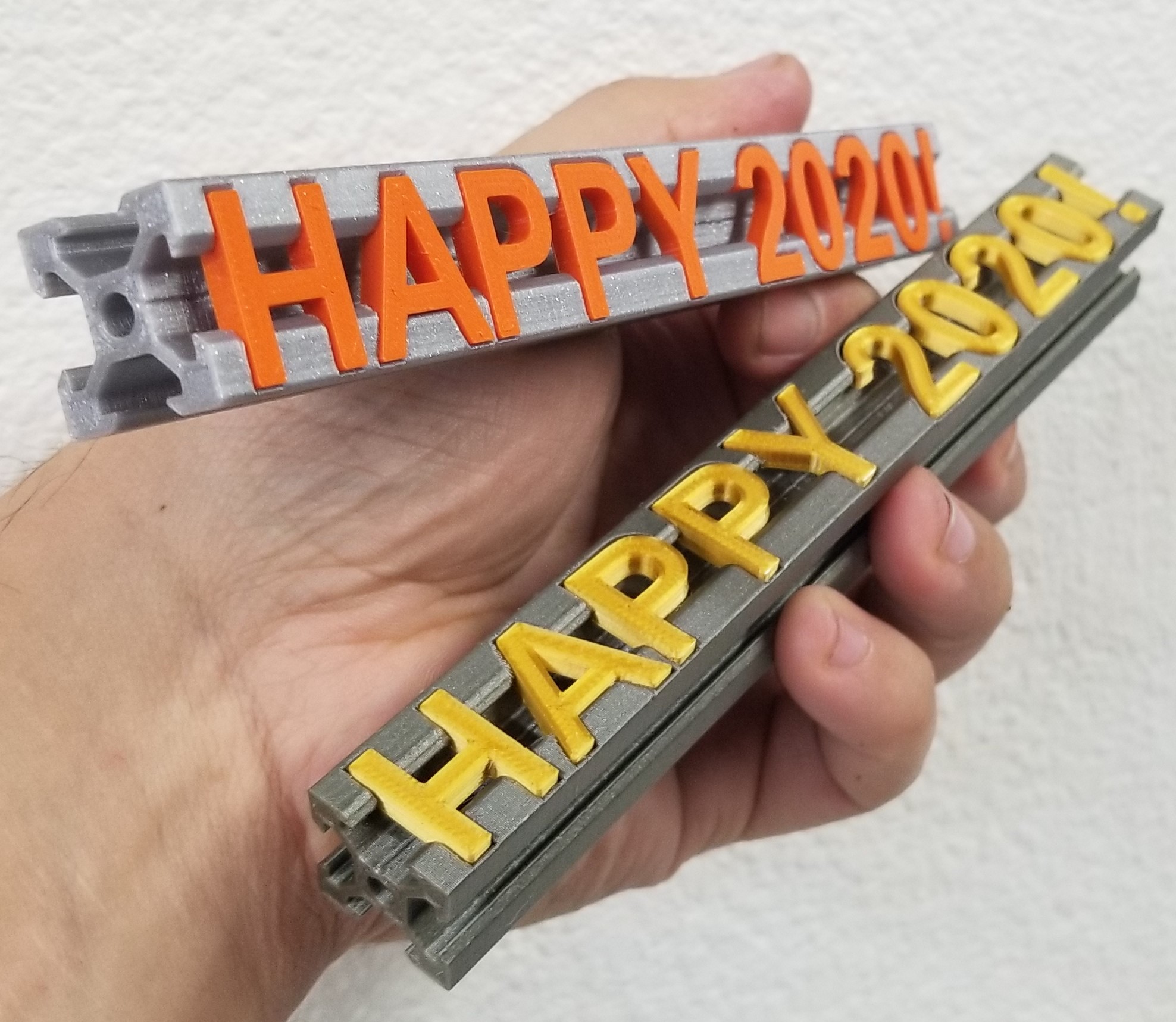 HAPPY 2020! (20X20 EXTRUSION)