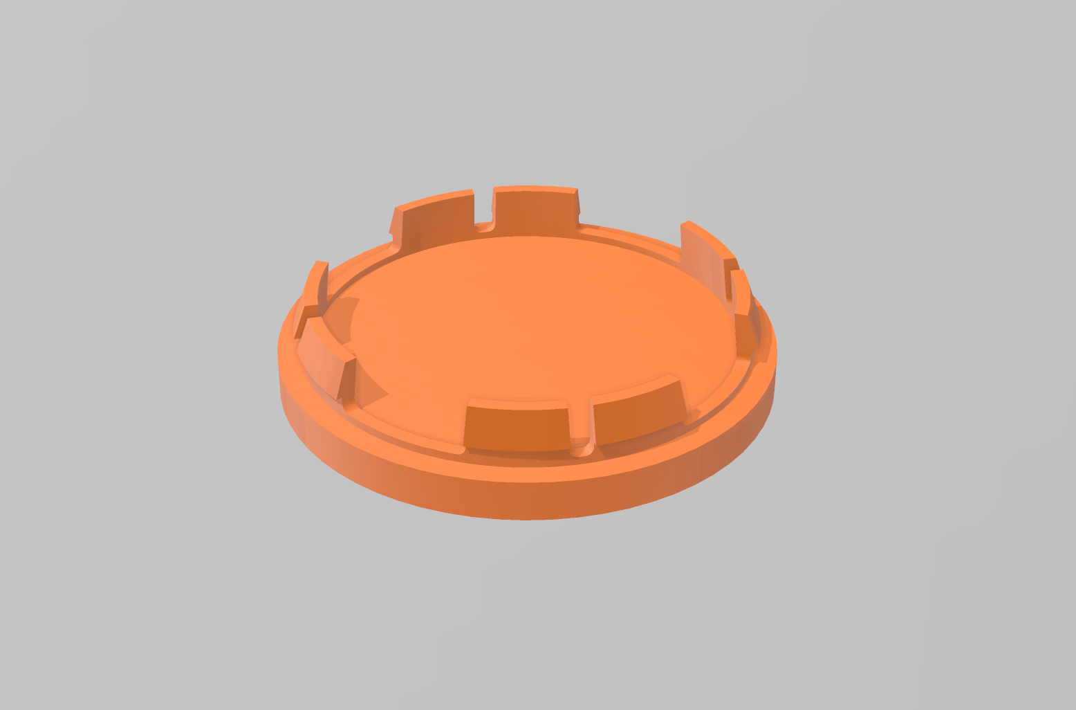 Wheel Center Hub Cap by Jirka Ottmar Download free STL model