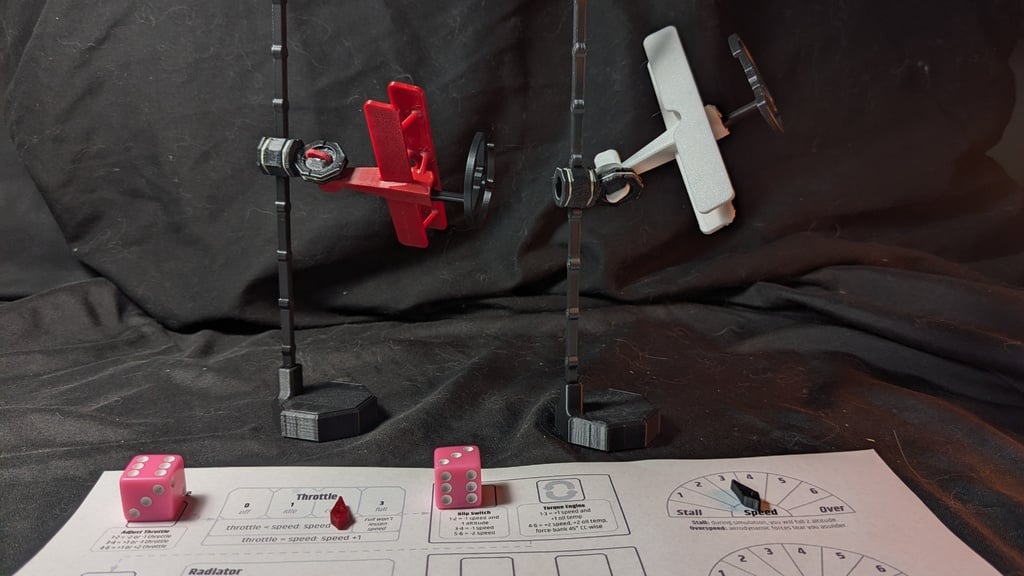 Canvas Comets - Aerial Dogfighting Board Game