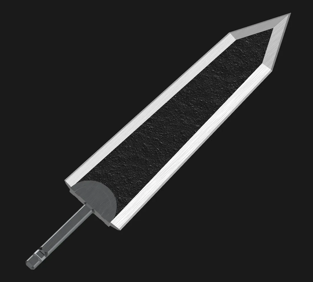 Gutss Dragon Slayer Sword from Berserk | 3D Print Model