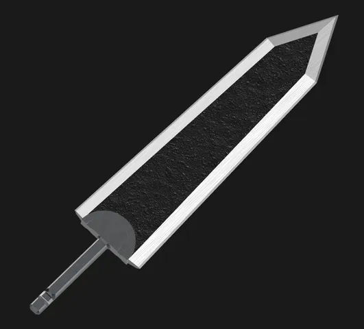 Dragon Slayer Broad Sword Replica for Lucky 13 easy print