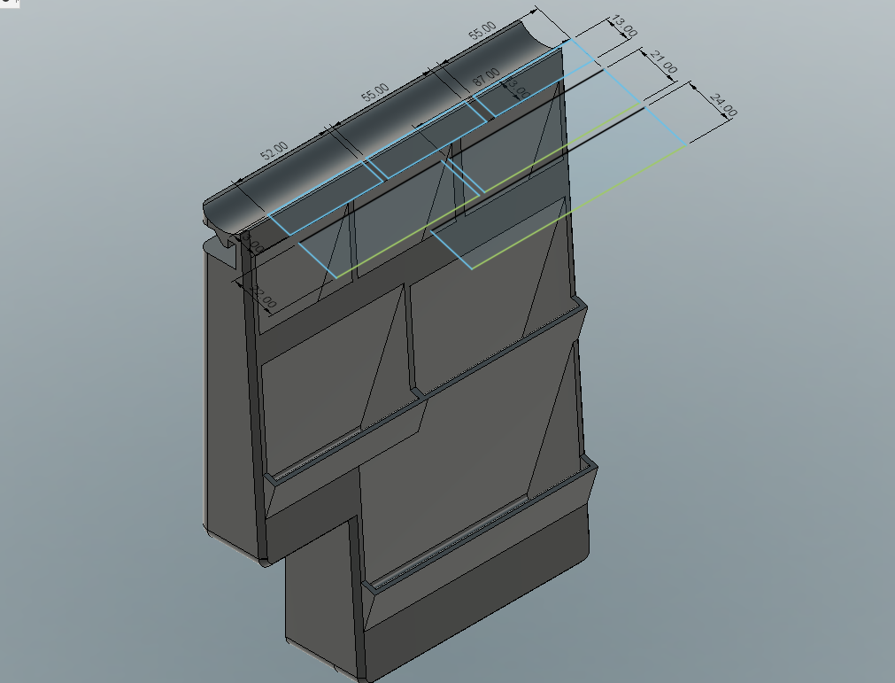 F150 Console Tray Organizer (Front)
