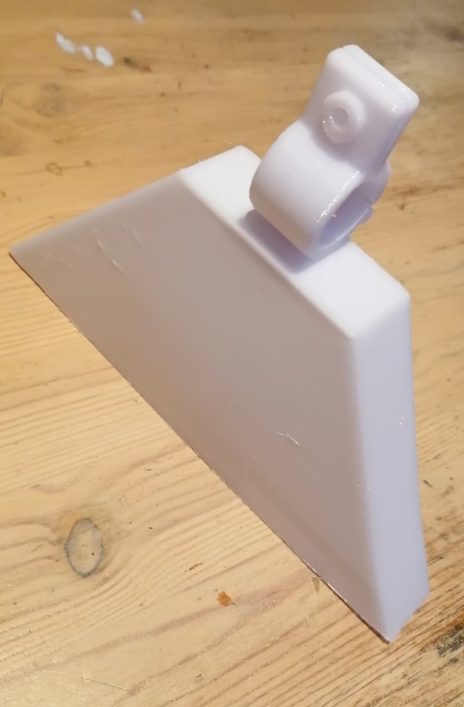 Coffee filter holder for bar mount.