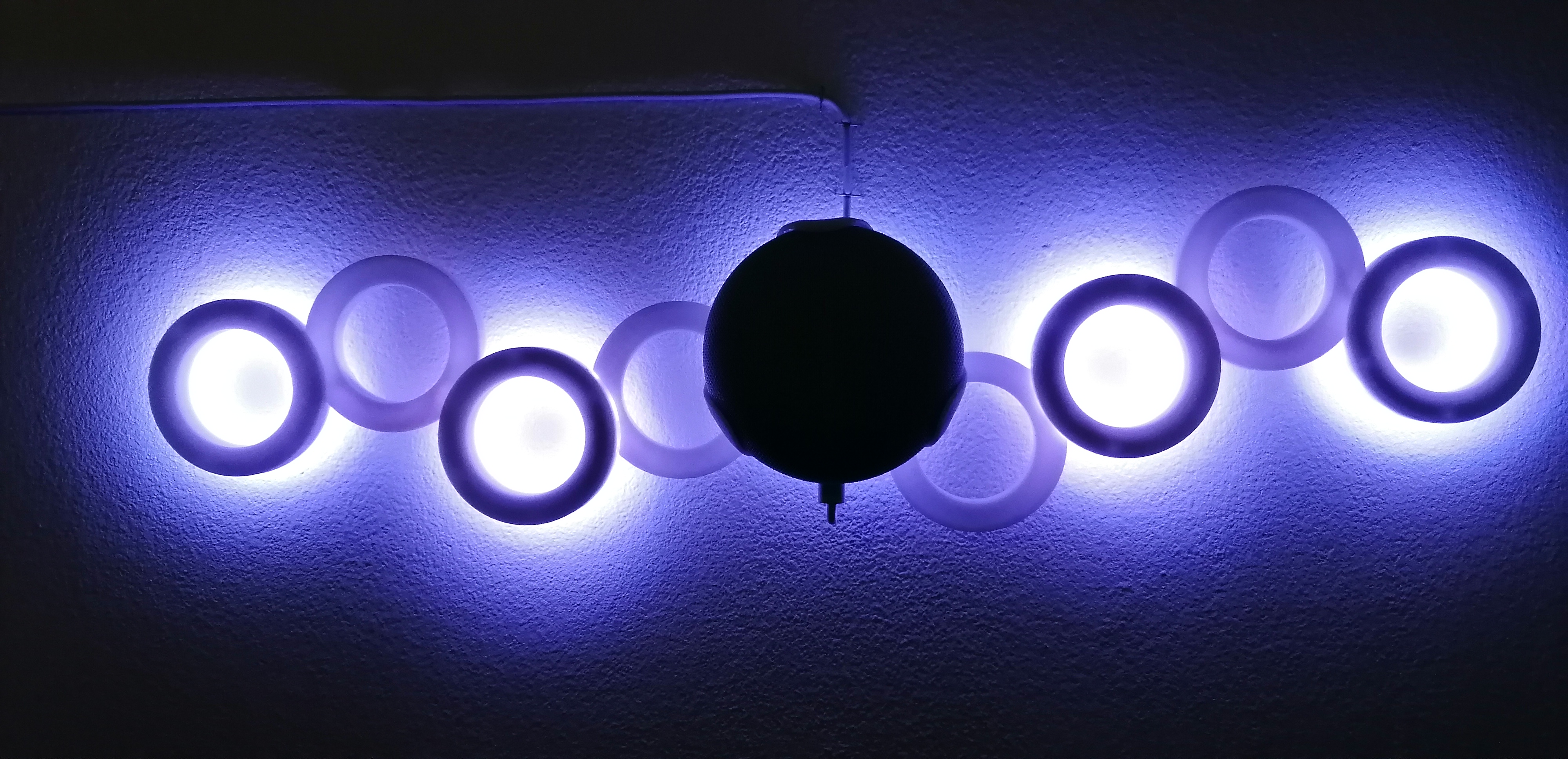 Google home mini Circle lamp