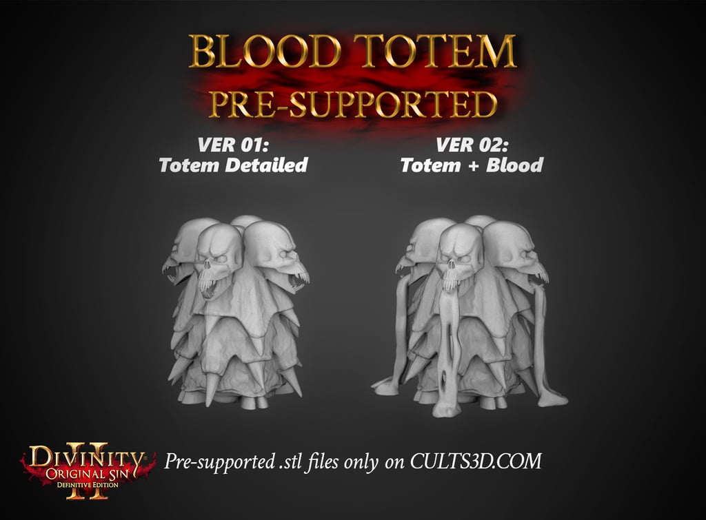 Divinity Original Sin 2 - Blood totem miniature
