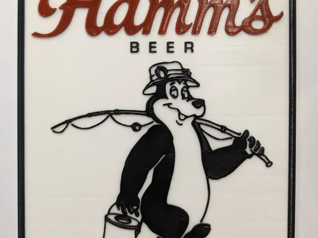 Hamm's Beer Fishing Magnet