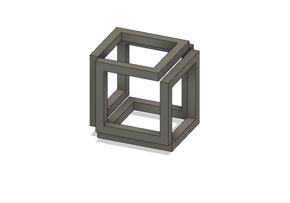 wierd 3D cube