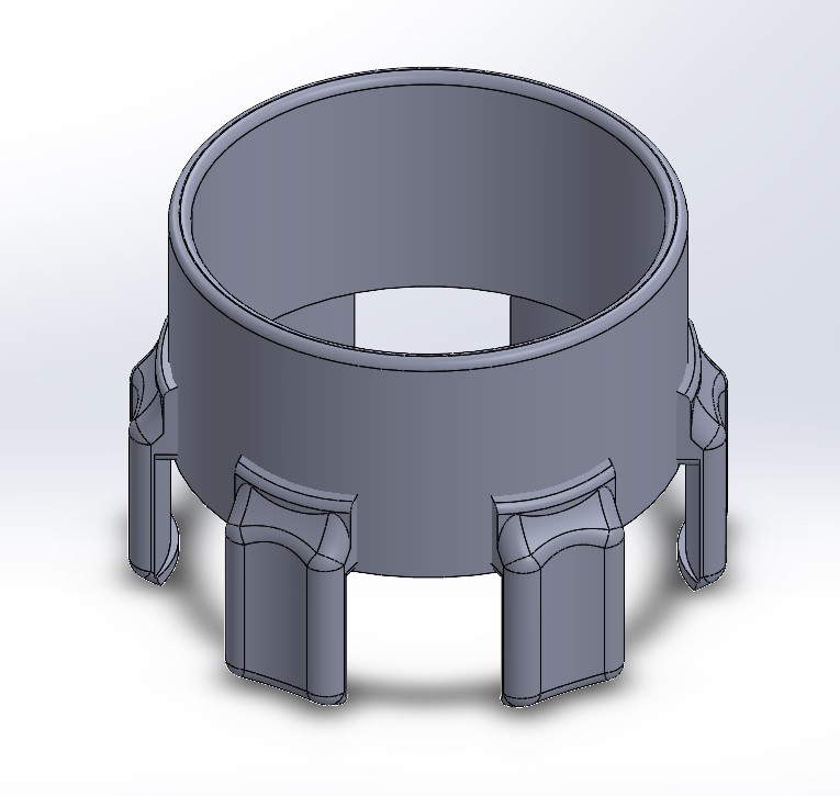Gas cap cup holder for SkiDoo by Makavel07 Download free STL model