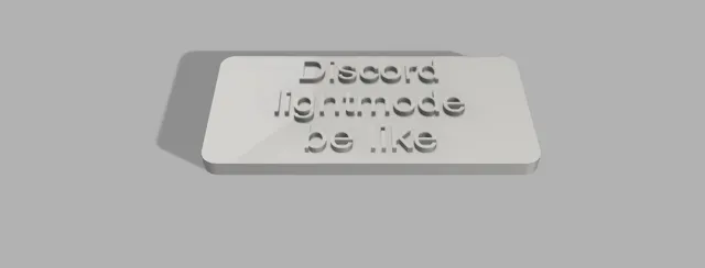 dc light mode be like