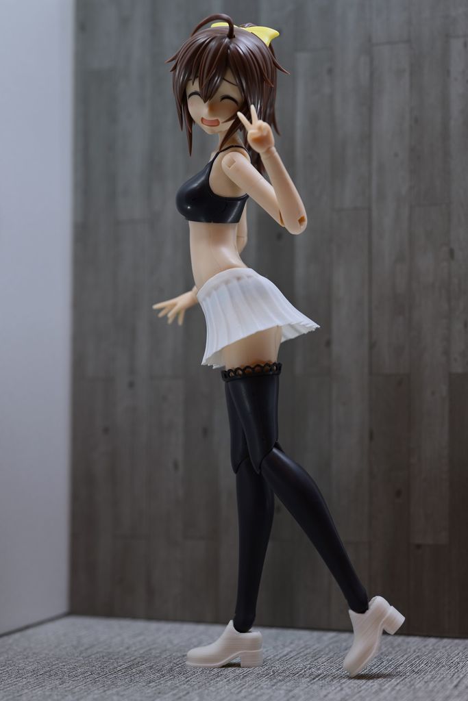 Grande Scale - Set V2 skirt and shoes - for DressUp Body size M action figure - Ao Gennai