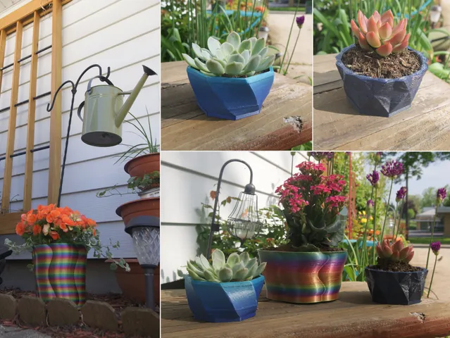 Gardening pots
