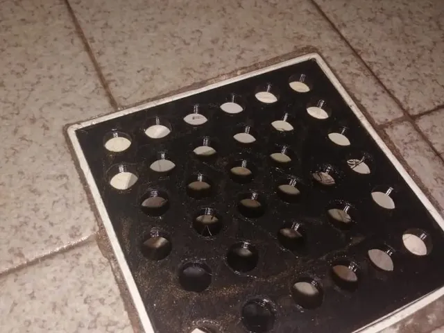 tapa desague baño