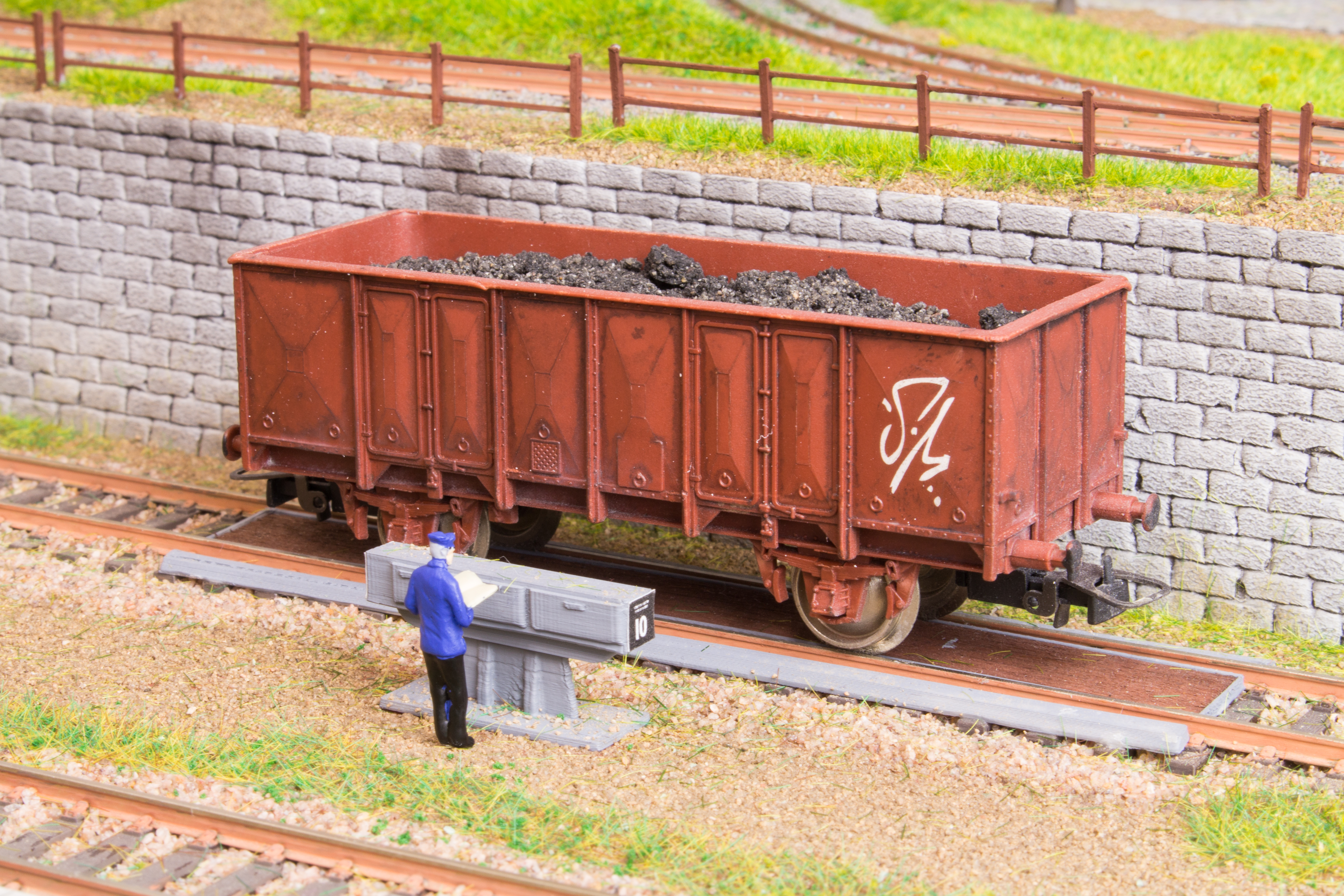 H0/HO - Bascule/Balance à wagons