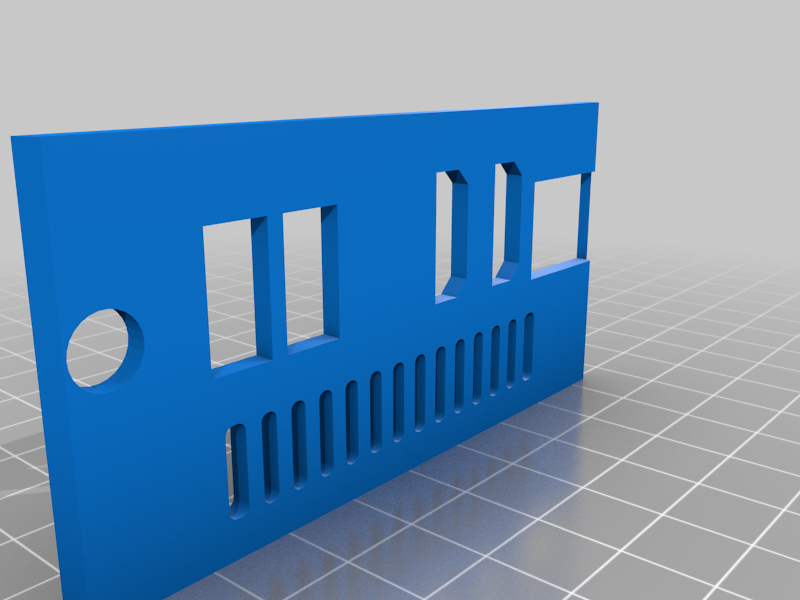Miniatura 5 do modelo 3D intel NUC Case