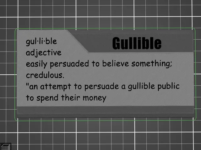 Gullible sign to put on ceilings