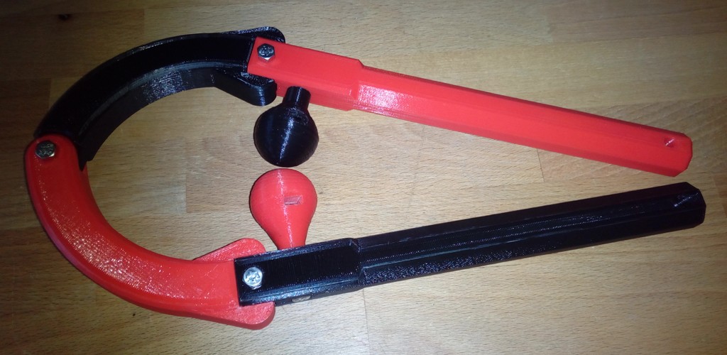 UShaped Deep Tissue Self Massage Tool by b3n3d1k7 Download free STL