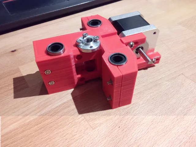 Funbot Z-carriage 8mm with bearing clamps