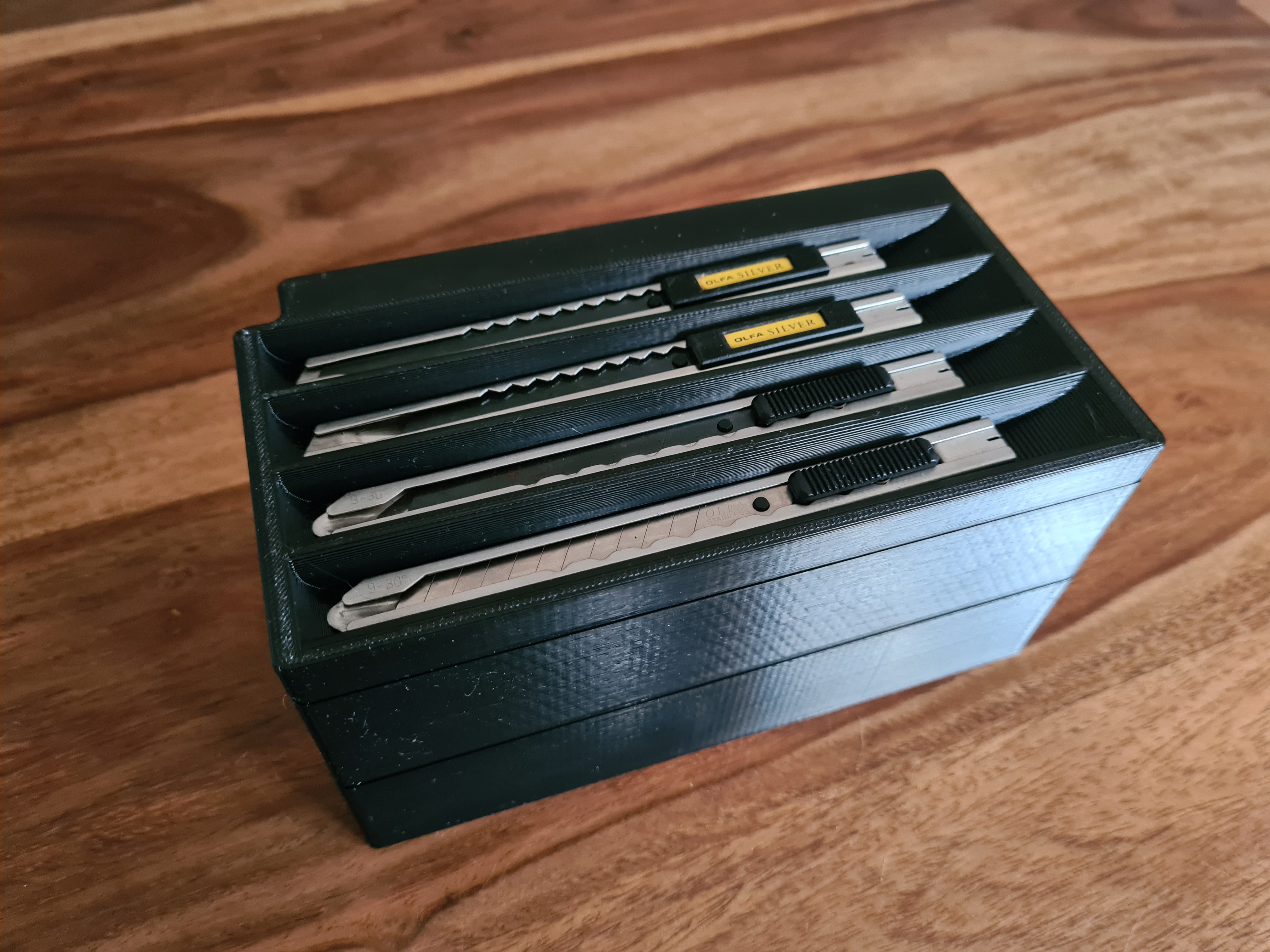 Modular knife box for BOSCH L-Boxx / Sortimo hanging insert LB 238/374