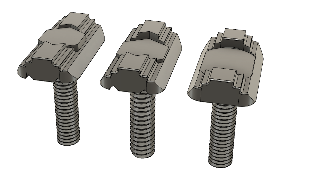 T-Slot additions for Chinese CNC