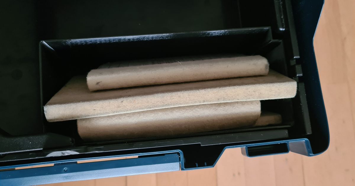 Wood Squeegee Box for L-Boxx / Sortimo hanging insert LB 238/374 by ...