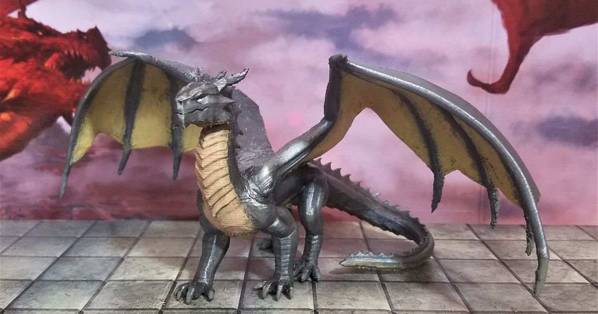 Steel Dragon by MZ4250 Download free STL model