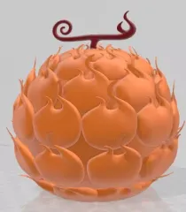 Devil Fruit - Mera Mera no Mi 3D model 3D printable