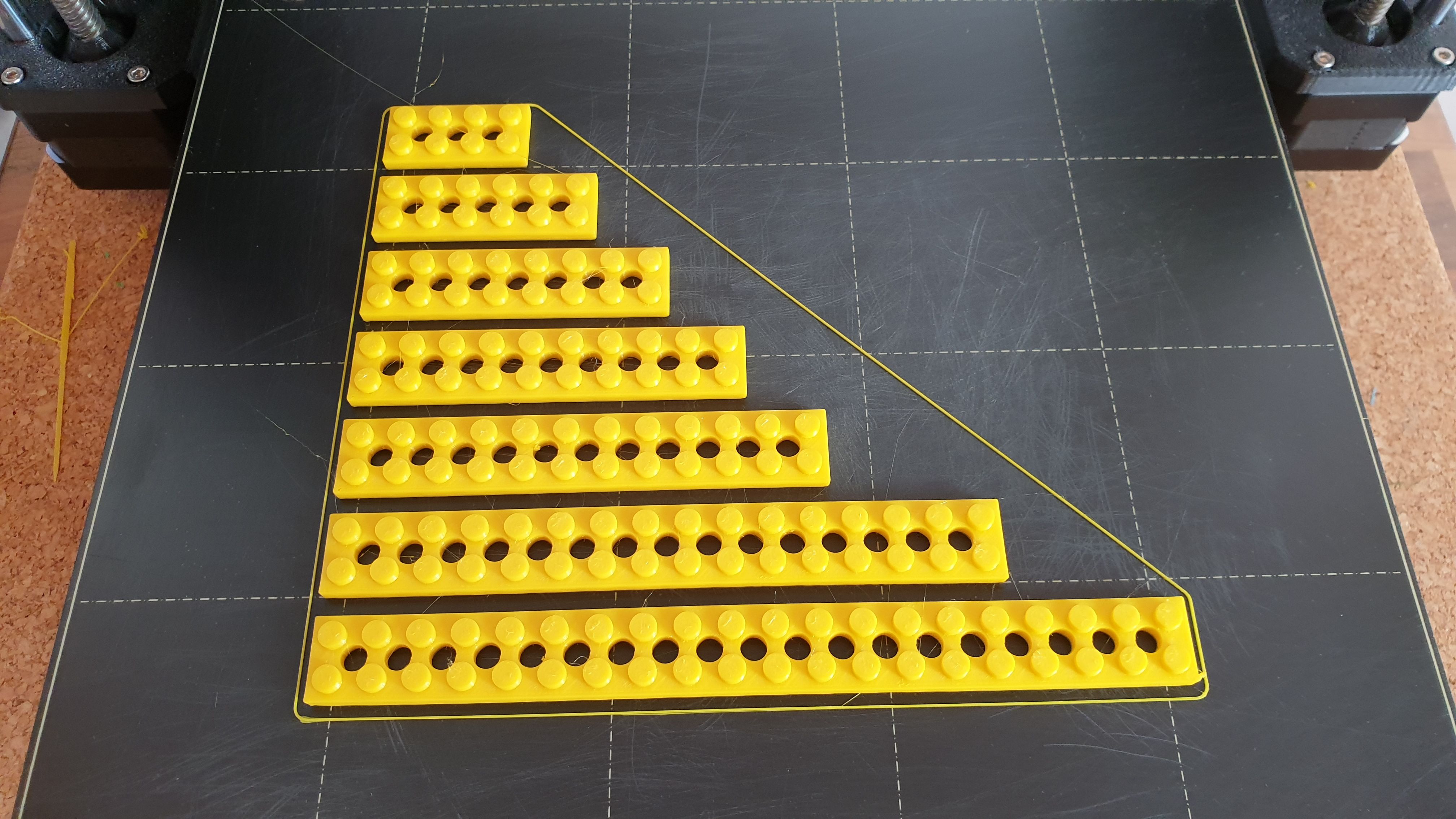 LEGO Technic compatible Long Plates STL Generator by machineblocks ...