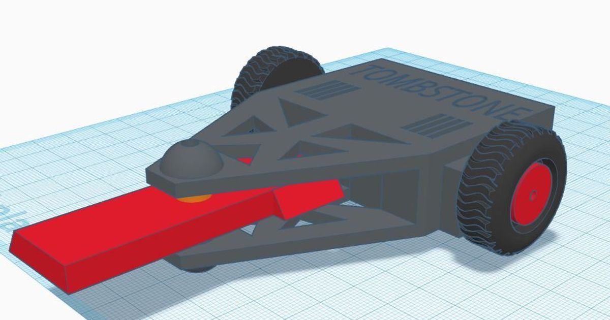 Toy Tombstone (BattleBots) by Monty | Download free STL model ...