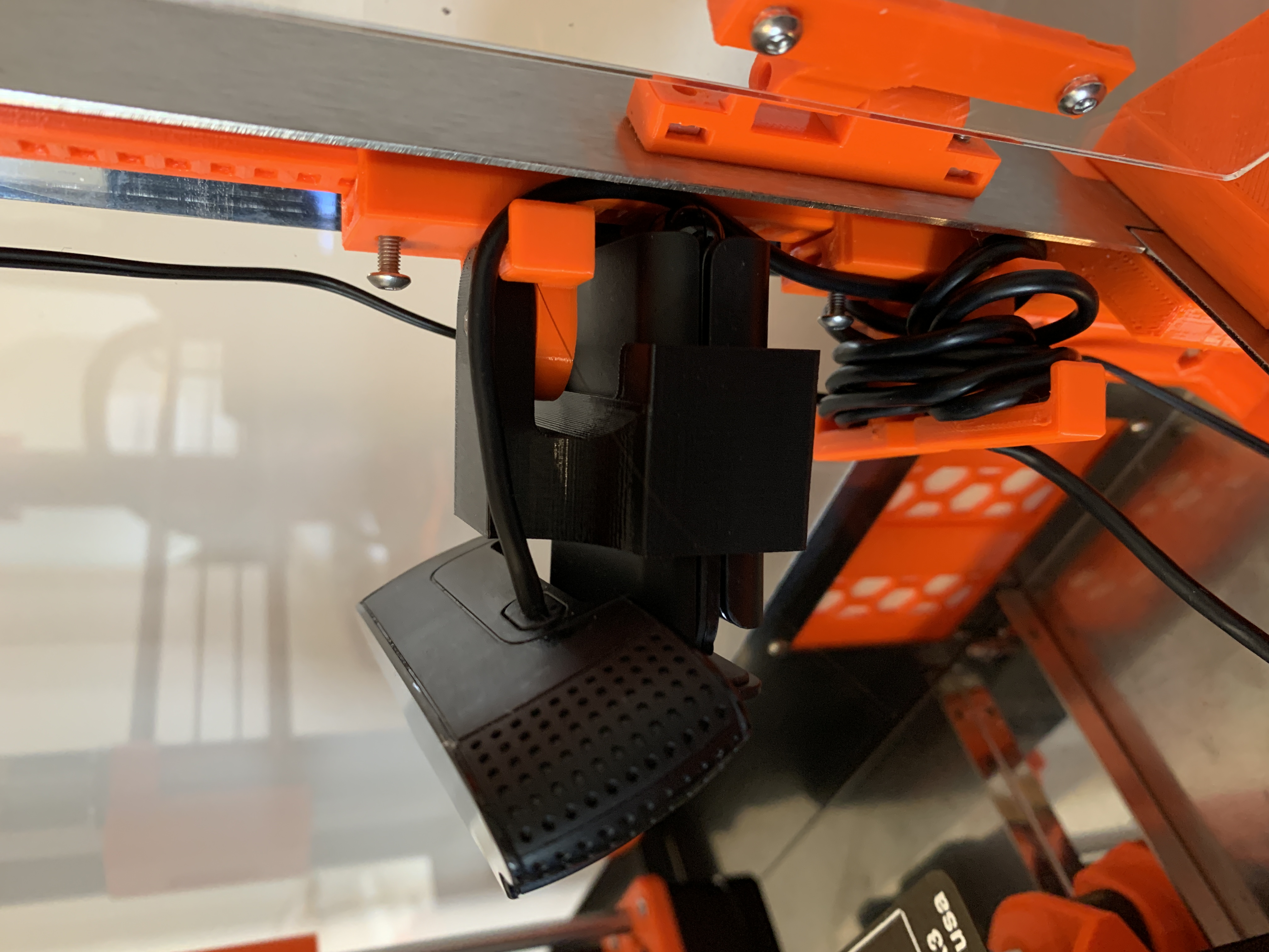 PrusaBox Enclosure - Horizontal Mount for Logitech C920 Camera
