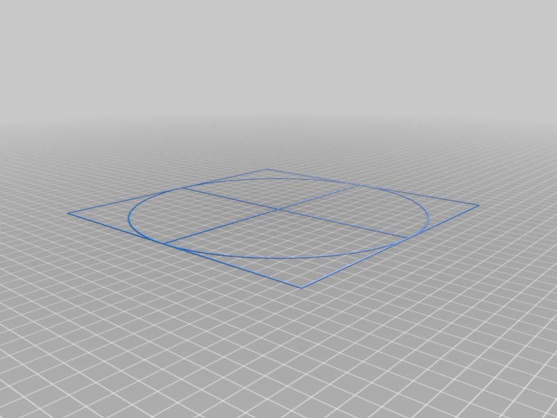 Anet A8 Bed Center Calibration Tutorial (using parametric crosshairs with square)