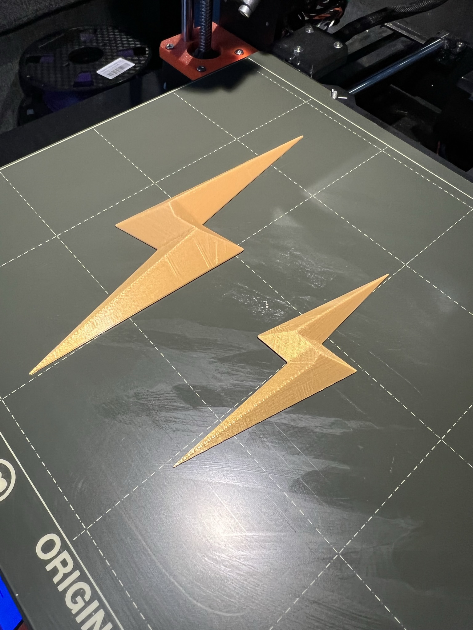Miniatura 4 do modelo 3D Beveled Lightning Bolt