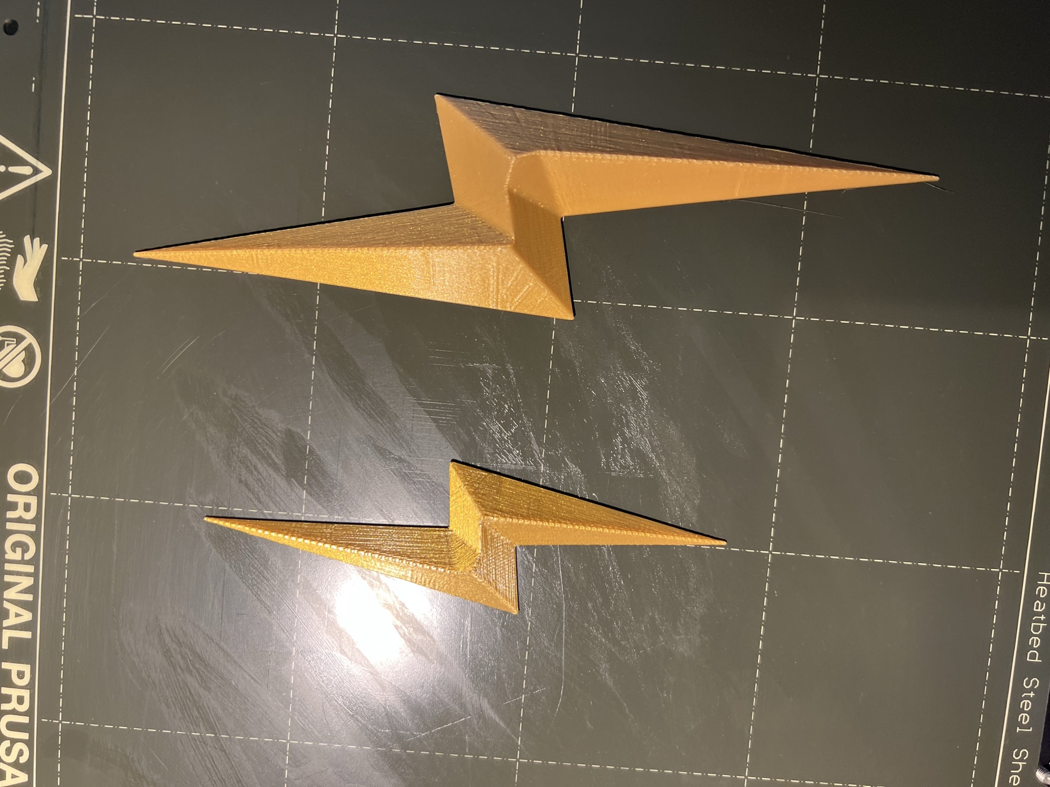 Miniatura 2 do modelo 3D Beveled Lightning Bolt