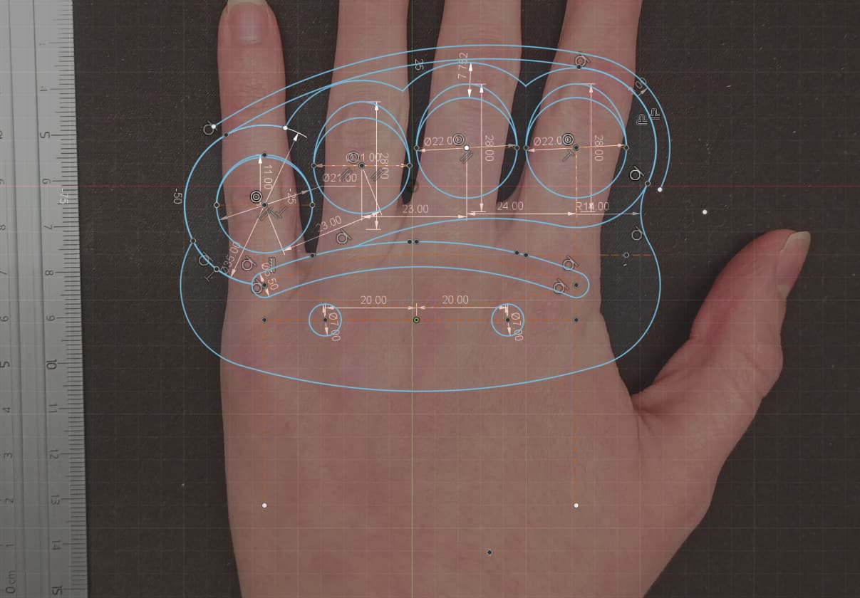 Miniatura 3 do modelo 3D Functional Knuckles