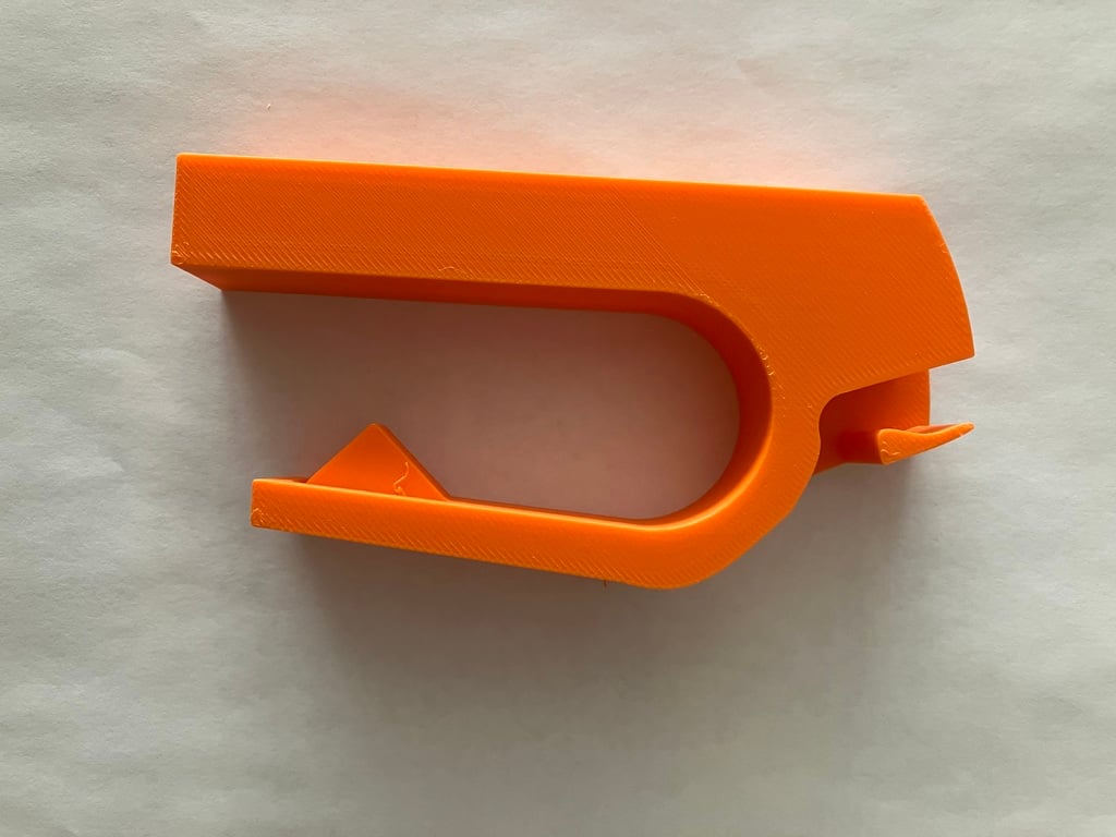 Boat fender hanger/clip for guard rail (25 mm pipe)