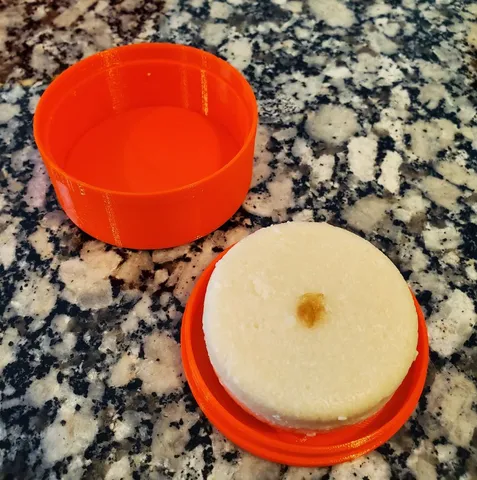 Round Compact Travel Soap Dish