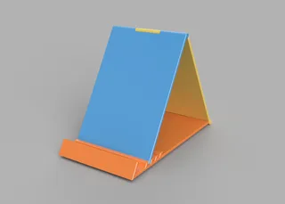 Free 3D file Folding Picture Stand - Print in Place Hinge 🖼️・3D